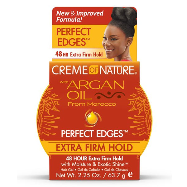 Creme of Nature Perfect Edges Extra Firm Hold for Sleek Styles & Frizz Control 2 oz / 67 ml