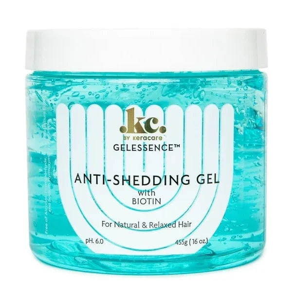 Keracare Gel Essence Anti-Shedding Gel 16 oz / 473 ml - Strong Hold & Flake-Free Styling
