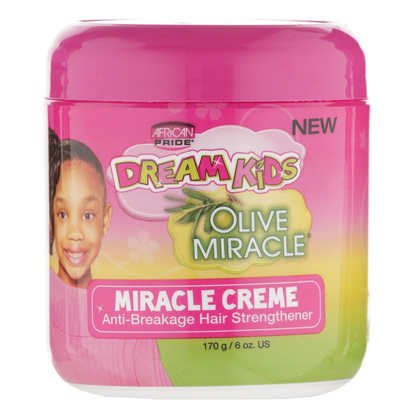African Pride Dream Kids Miracle Creme Anti-Breakage Hair Strengthener 6oz