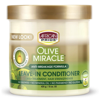 African Pride Olive Miracle Leave-In Conditioner 15oz