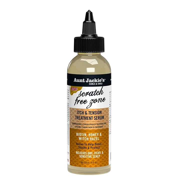 Aunt Jackie's Scratch Free Zone Itch & Tension Treatment Serum 4oz