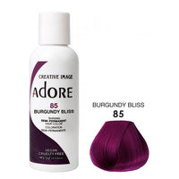 Adore Semi Permanent Hair Dye Colour - Vibrant, Ammonia-Free Colour & Shine for All Hair Types 118ml