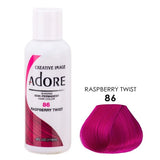 Adore Semi Permanent Hair Dye Colour - Vibrant, Ammonia-Free Colour & Shine for All Hair Types 118ml