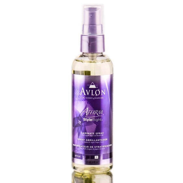 Affirm Style Right Laminate Spray: Frizz Control & High Shine for All Hair Types 120ml
