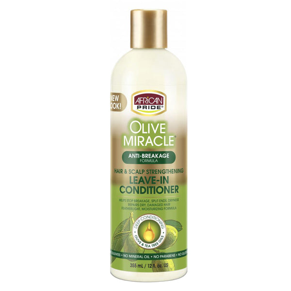 African Pride Olive Miracle Leave-In Conditioner 12oz