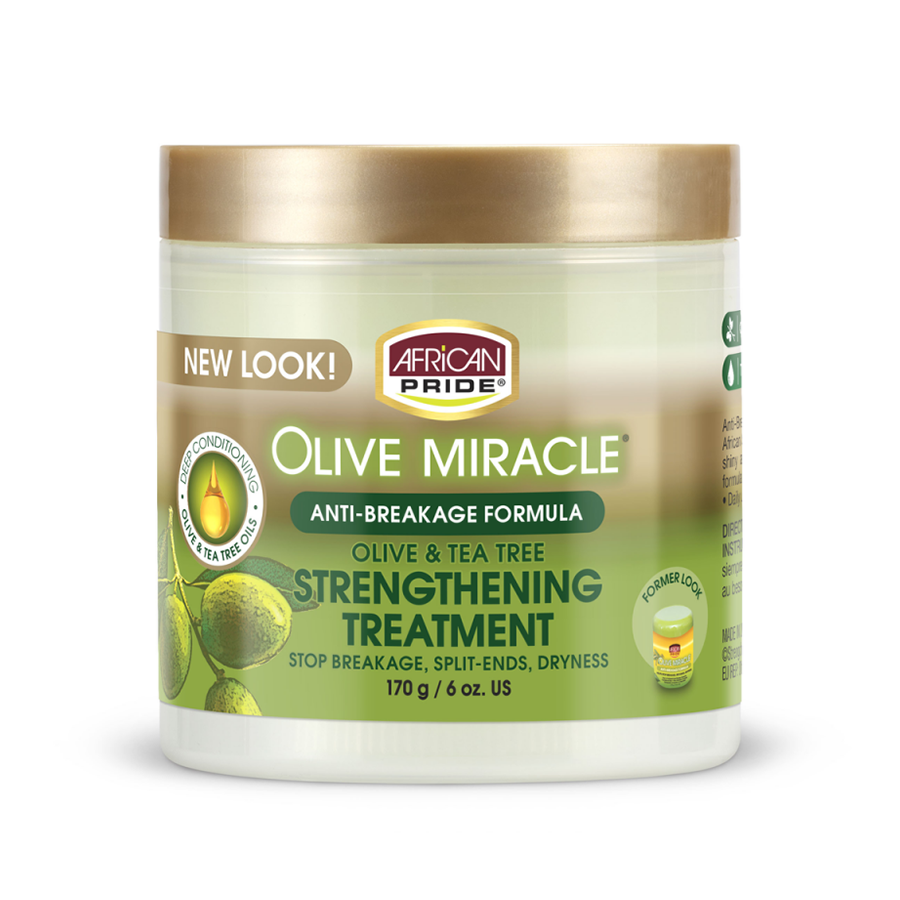 African Pride Olive Miracle Strengthening Treatment 6oz
