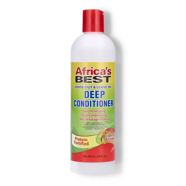Africa's Best Rinse-Out And Leave-In Deep Conditioner 12 oz