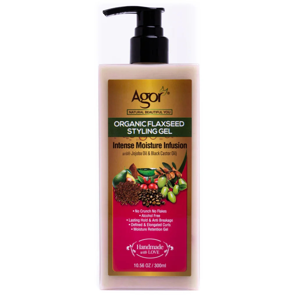 Agor Organic Flaxseed Styling Gel 500ml