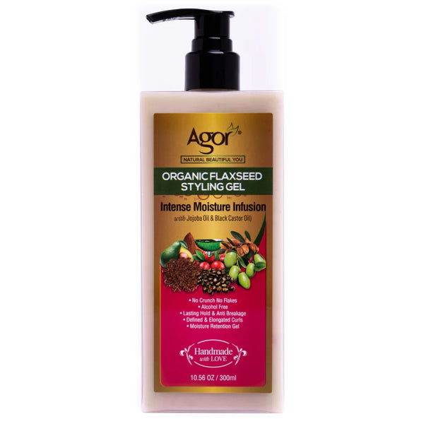 Agor Organic Flaxseed Styling Gel 500ml