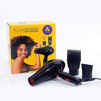 Aliza 2000 Ionic Hair Dryer: Fast Drying & Frizz Control for All Hair Types