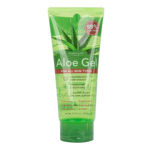 Poppy & Ivy Aloe Gel Hydrating & Defining Styling Gel for All Hair Types 250ml