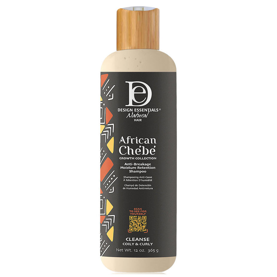 Design Essentials African Chebe Anti-Breakage Moisture Retention Shampoo 12oz