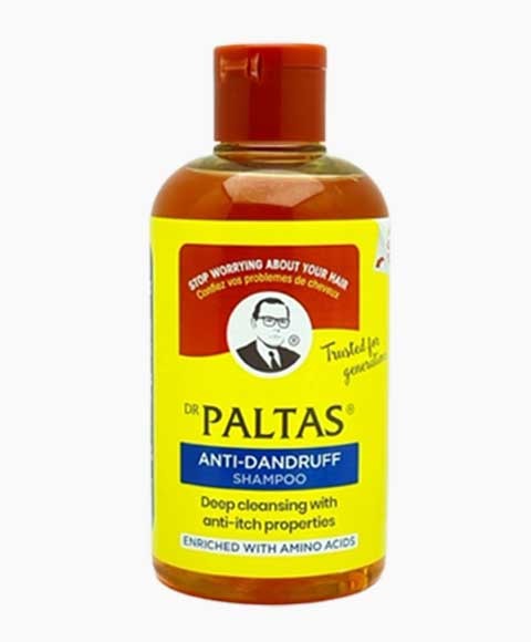 Dr. Paltas Anti-Dandruff Shampoo for Itchy, Flaky Scalp & Healthy Hair 250ml/8.45 oz
