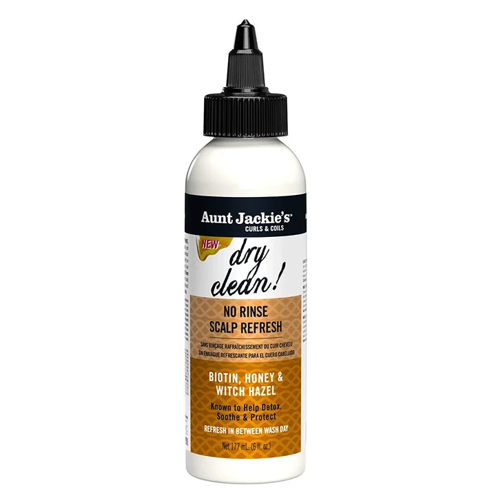 Aunt Jackie's Dry Clean! No Rinse Scalp Refresh 6oz