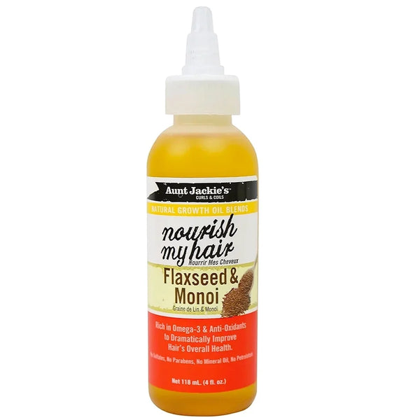 Aunt Jackie's Flaxseed  Nourish My Hair Flaxseed & Monoi Oil Blends 118 ml