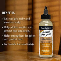 Aunt Jackie's Scratch Free Zone Itch & Tension Treatment Serum 4oz