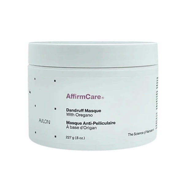 Affirm Dandruff Masque with Oregano Soothing Flaky, Itchy Scalp for All Hair Types 8 oz
