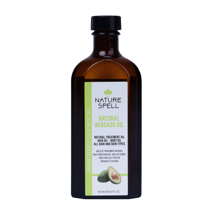 Nature Spell Avocado Oil Nourishing & Hydrating for Hair & Skin 150ml/5.07 oz