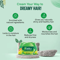 Vatika Naturals Hair Cream Nourish & Protect for All Hair Types 210ml (7.1 oz)