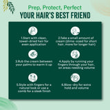 Vatika Naturals Hair Cream Nourish & Protect for All Hair Types 210ml (7.1 oz)