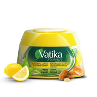 Vatika Naturals Hair Cream - Refreshing Scalp & Healthy Hair for All Hair Types (210ml/7.1 oz)