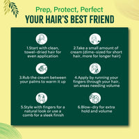 Vatika Naturals Hair Cream - Refreshing Scalp & Healthy Hair for All Hair Types (210ml/7.1 oz)