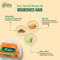Vatika Naturals Hair Cream Extreme Moisturizing for Dry & Frizzy Hair (210ml/7.1 oz, Almond)