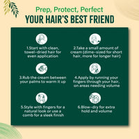 Vatika Naturals Hair Cream Extreme Moisturizing for Dry & Frizzy Hair (210ml/7.1 oz, Almond)
