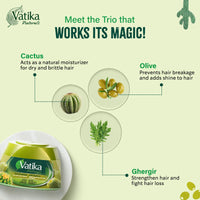 Vatika Naturals Hair Cream Anti-Breakage for Stronger, Healthier Hair 210ml/7.1 oz