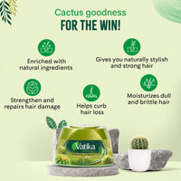 Vatika Naturals Hair Cream Anti-Breakage for Stronger, Healthier Hair 210ml/7.1 oz