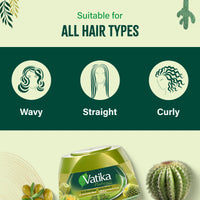 Vatika Naturals Hair Cream Anti-Breakage for Stronger, Healthier Hair 210ml/7.1 oz