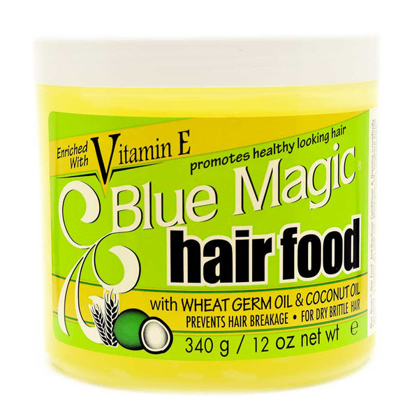 Blue Magic Hair Food 12 oz / 340 gm - For Stronger, Shinier Hair & Healthy Scalp