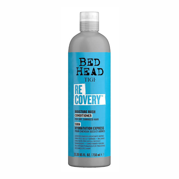 Bed Head Recovery Shampoo & Conditioner Duo - Intensive Moisture & Repair for Dry, Damaged Hair - 750ml Twin Pack