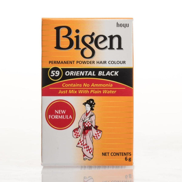 Bigen Permanent Powder Hair Color - Long-lasting, Ammonia-Free Grey Coverage for Men & Women - All Shades, 6 g/0.21 oz