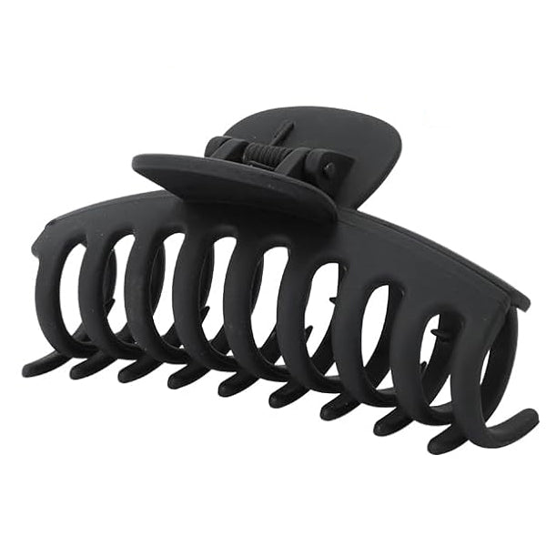 Fashion Jewelry Large Hair Claw for Strong Hold & Elegant Style - Black