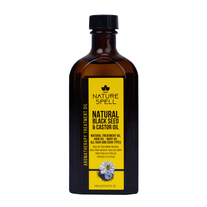 Nature Spell Black Seed Oil Nourishing & Strengthening for Hair & Skin 150ml/5.07 oz