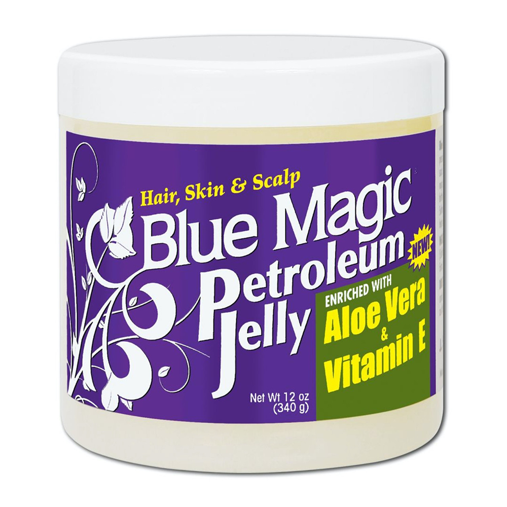 Blue Magic Petroleum Jelly 12 oz / 355 ml - Multi-Purpose for Hair, Skin & Scalp
