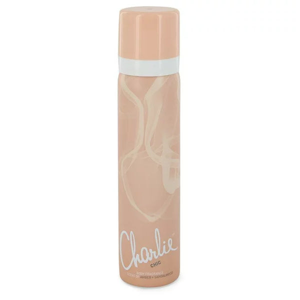 Charlie Body Spray: Iconic Refreshing Fragrance for Women - 75ml/2.54 oz