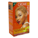 Creme of Nature Moisture Rich Hair Color Kit - For Long-Lasting, Radiant Permanent Colour & 100% Grey Coverage