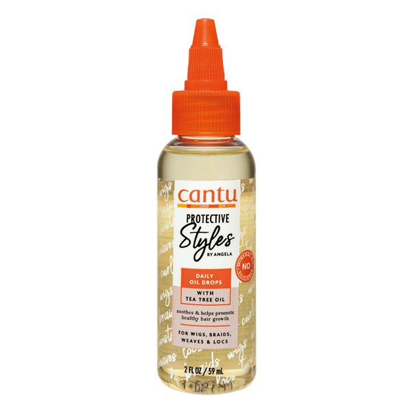 Cantu Protective Styles Daily Oil Drops 2 oz / 59 ml - For Soothing Scalp & Healthy Hair Growth