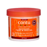 Cantu Moisturizing Twist & Lock Gel 13 oz / 370 gm - For Twists, Braids & Locs Styling