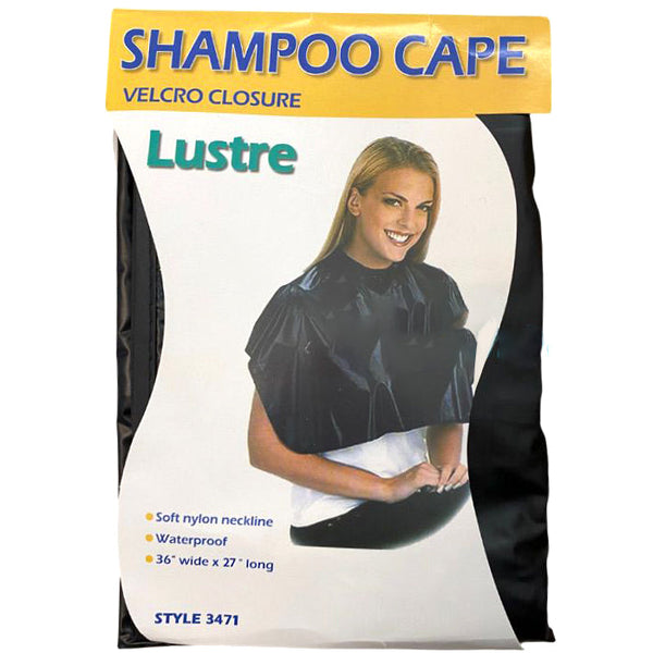 Professional Waterproof Shampoo Cape with Adjustable Velcro Closure for Hairdressers & Home Use