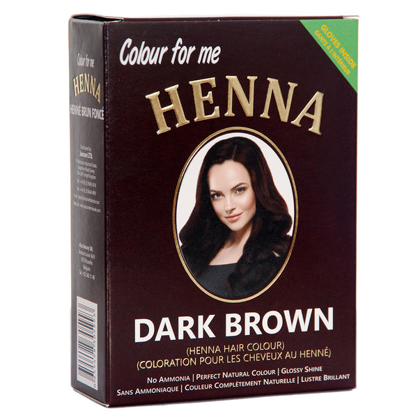 Colour For Me Henna Hair Colour | Permanent Dark Brown Dye for Rich, Conditioning Results