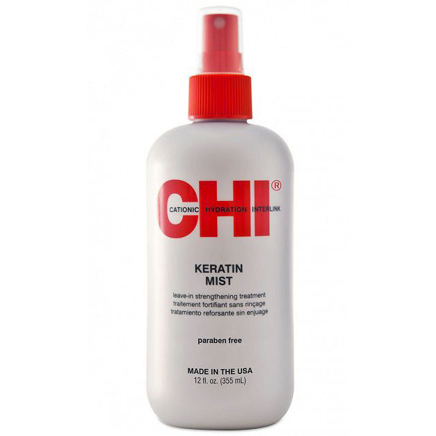 Chi Keratin Mist Strengthening & Conditioning Leave-In for All Hair Types 12 oz
