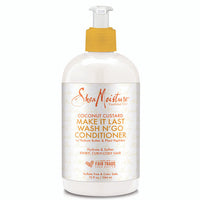Shea Moisture Coconut Custard Wash N'Go Conditioner 13 oz / 384 ml - For Defined, Hydrated Curls