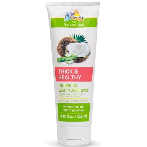 Sof n Free Sofn'free n'pretty Coconut Oil Leave-In Conditioner for Soft, Manageable Kids' Hair 250 ml/8.45 oz