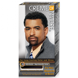 Creme Of Nature Nourishing Permanent Gel Hair Color Kit - For Men's Hair, Moustache & Beard