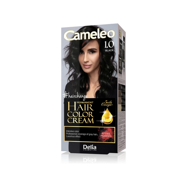 Delia Cameleo Hair Color Permanent Vibrant Colour & 100% Gray Coverage for All Hair Types