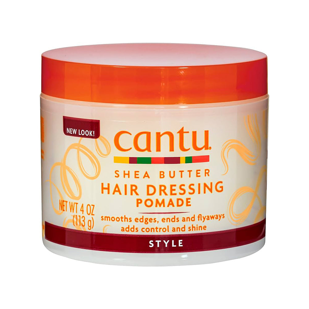 Cantu Hair Dressing Pomade 4 oz / 113 gm - For Texture, Shine & Frizz Control