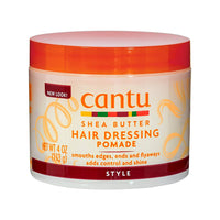 Cantu Hair Dressing Pomade 4 oz / 113 gm - For Texture, Shine & Frizz Control